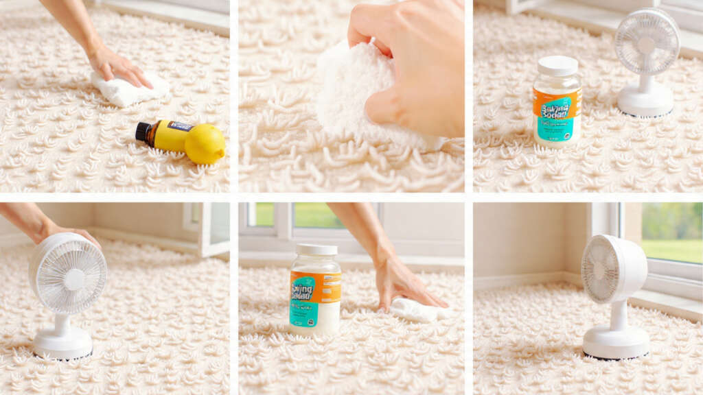 Carpet cleaning mistakes such as over soaking, rubbing stains, and improper drying.