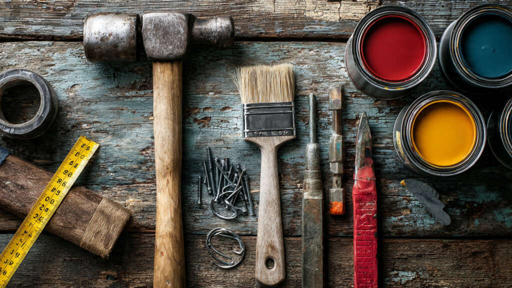Essential tools and materials for DIY home improvement