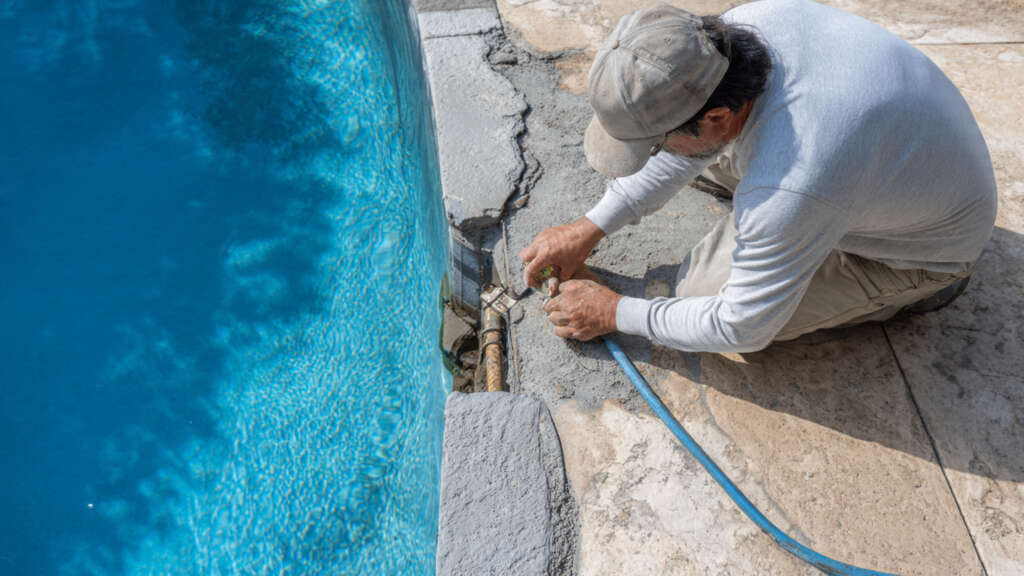 Comparison of DIY pool repair and professional pool technician service